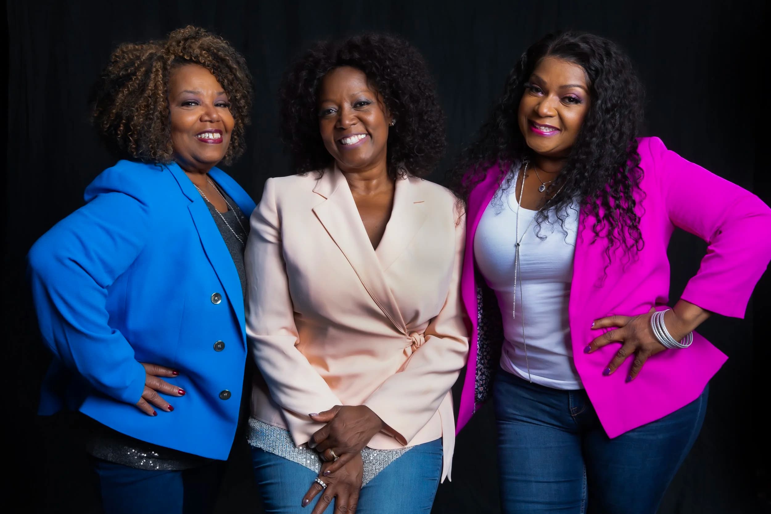 The McCrary Sisters together in a studio portrait